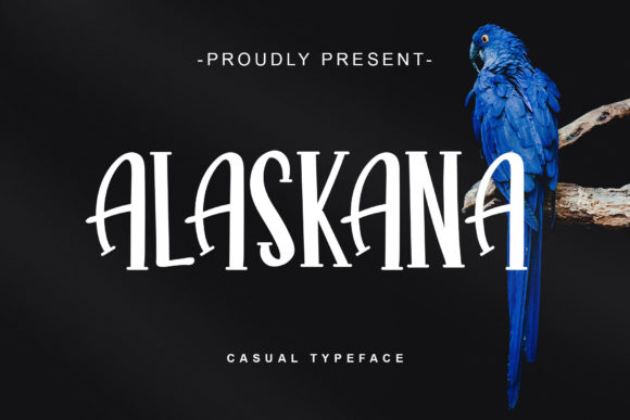 Alaskana Font: Modern Display Typography for Digital Designers