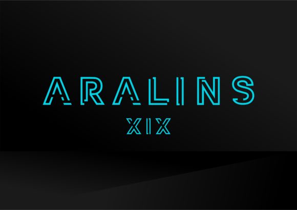 Aralins Font: A Simple, Futuristic Typeface for Business Branding