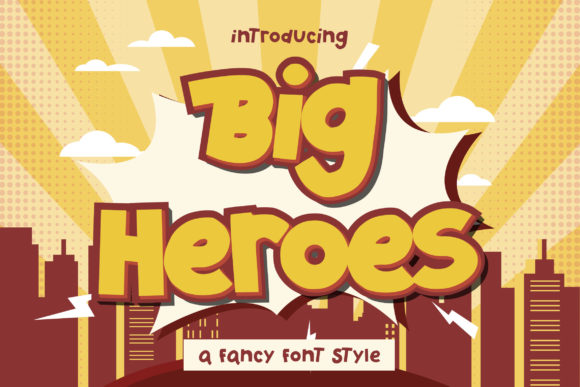 Big Heroes Font: A Playful Typeface for Memorable Marketing