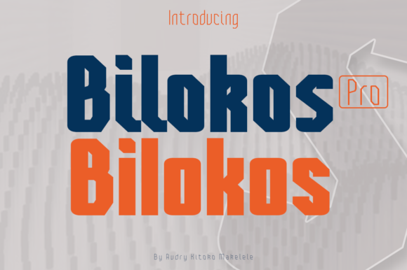 Bilokos Pro Display Font for Bold Campaign Typography