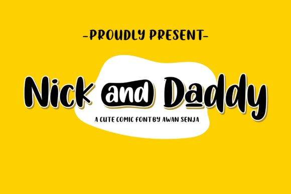 Choosing the Nick and Daddy Font for Editorial Design