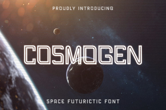 Cosmogen Font: A Modern Display Typeface for Editorial Design