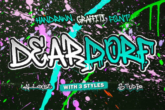 Deardorf Font: A Stylish Typeface for Creative Makers