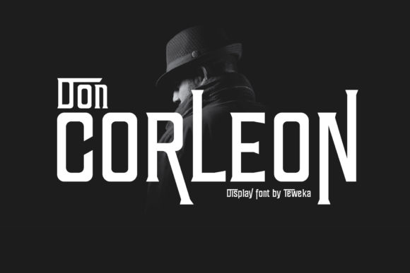 Don Corleon Font for Bold Web Design and Branding