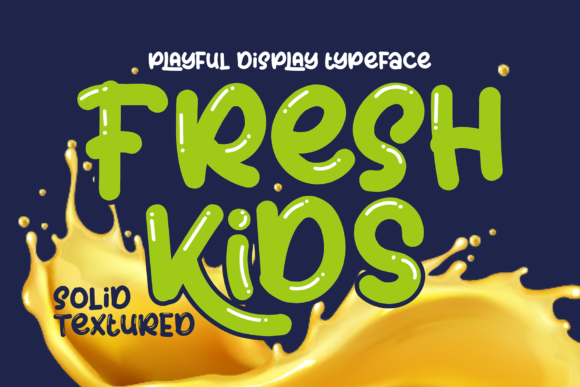 Fresh Kids Font for Charming Handmade Creations