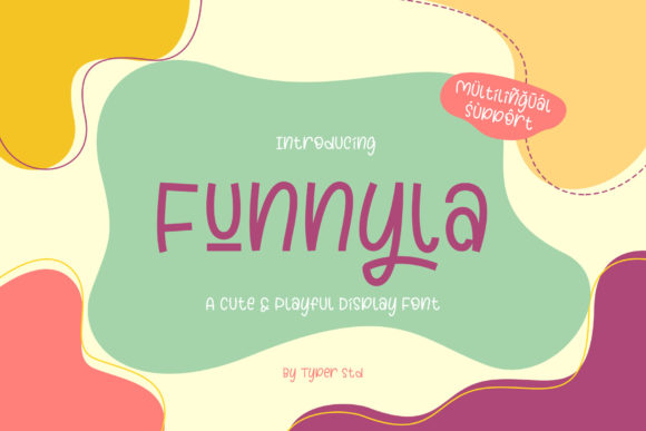 Funnyla Display Font for Eye-Catching Editorial Design