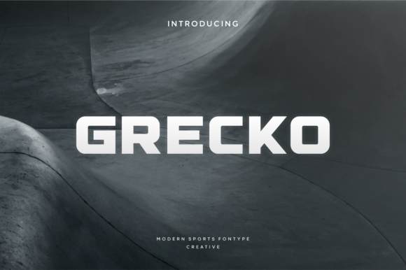 Grecko: A Bold Display Font That Elevates Branding