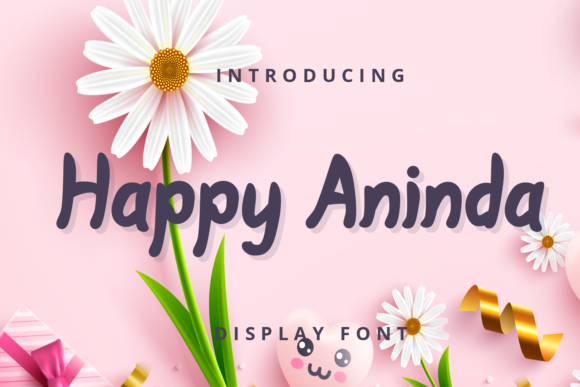 Happy Aninda Font Review: A Playful Display Typeface for Kids-Friendly Branding