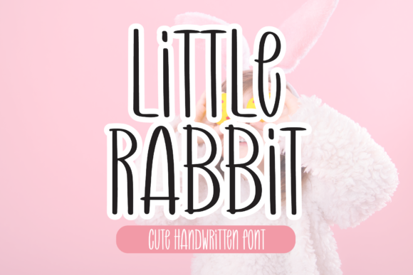 Little Rabbit Display Font for Web Design and Branding