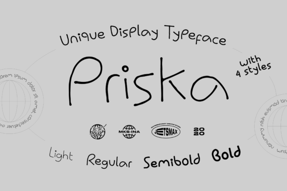 Priska Font Review for Editorial Design