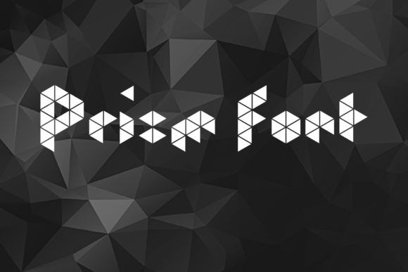 Prism Font: A Creative Typeface for Makers