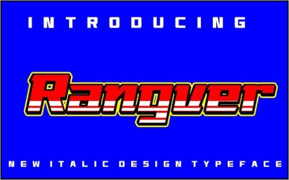 Rangver Display Font for Editorial Design
