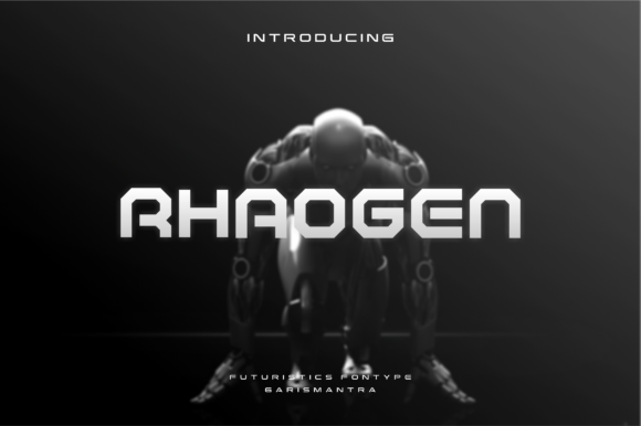 Rhaogen Display Font for Editorial Design