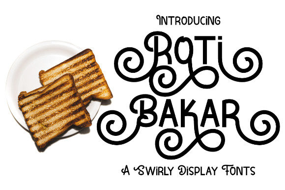 Roti Bakar Display Font for Stronger Campaigns