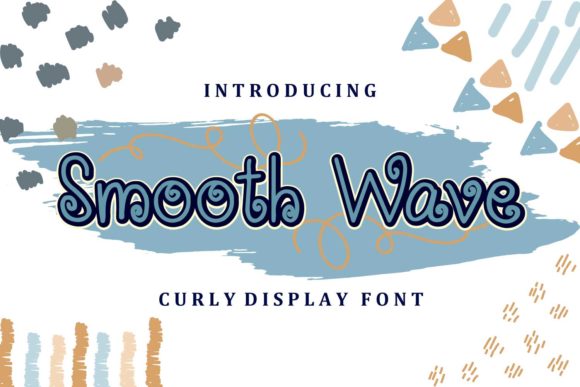 Smooth Wave Display Font for Modern Web Design