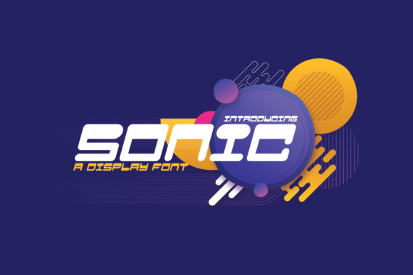 Sonic: A Fresh Display Font for Creative Projects