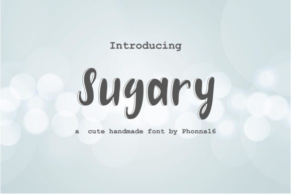 Sugary Display Font Elevates Creative Campaigns