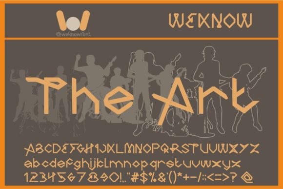 The Art Font: A Bold Choice for Creative Branding
