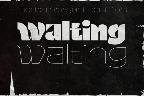 Walting Font: A Joyful Typeface for Business Branding