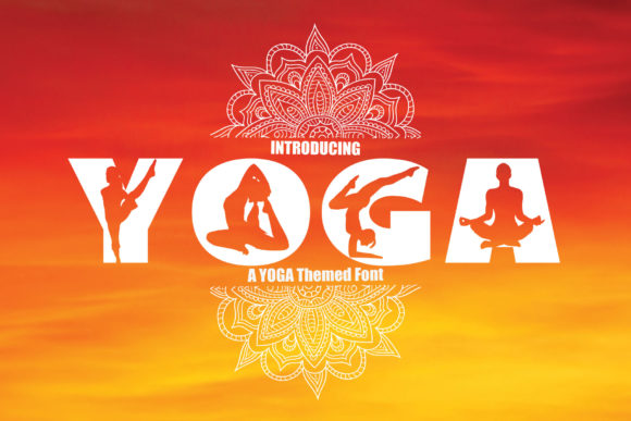 Yoga Font: A Bold Display Typeface for Editorial Design